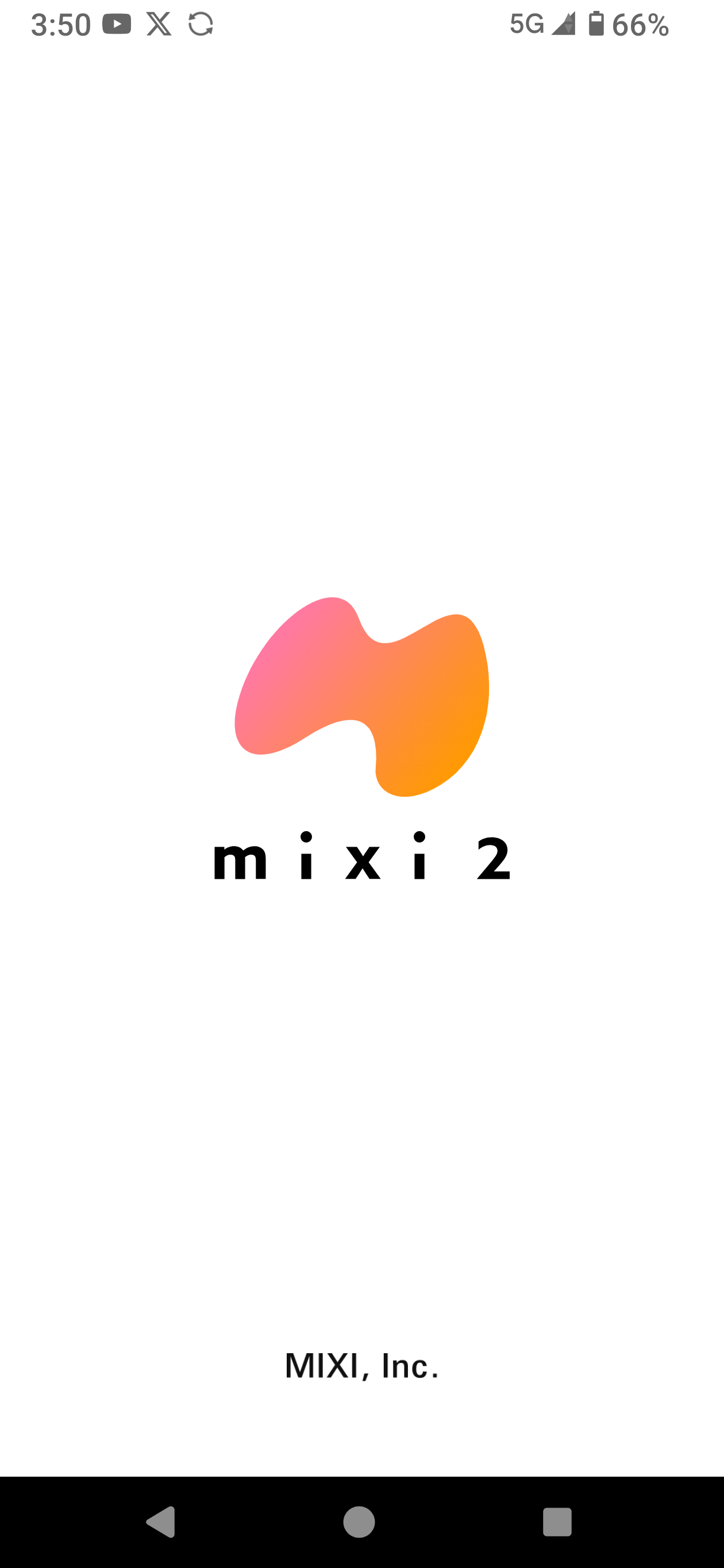 mixi２ はじまる